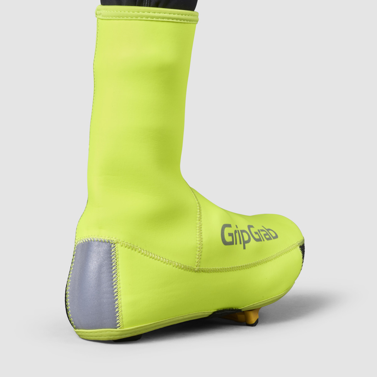 GripGrab PACR Waterproof Winter Road antbačiai | Yellow Hi-Vis
