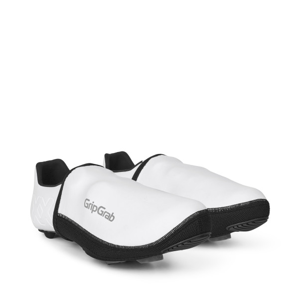GripGrab PACR Windproof Shoes Covers | White