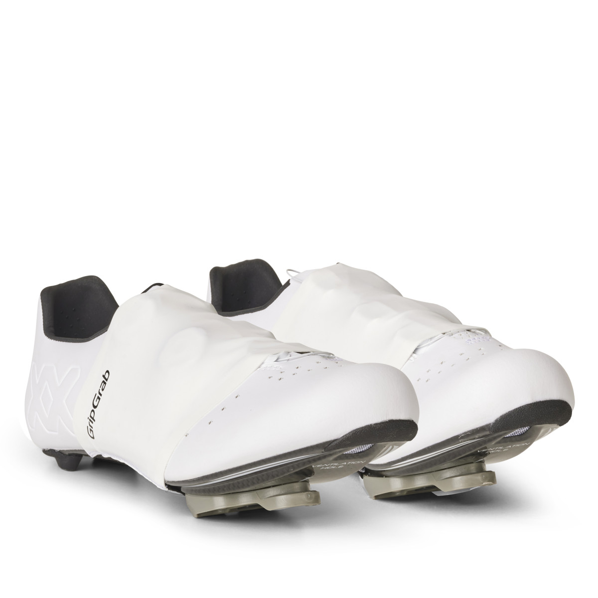 GripGrab Faststream Aero Dial Shoes Covers | White