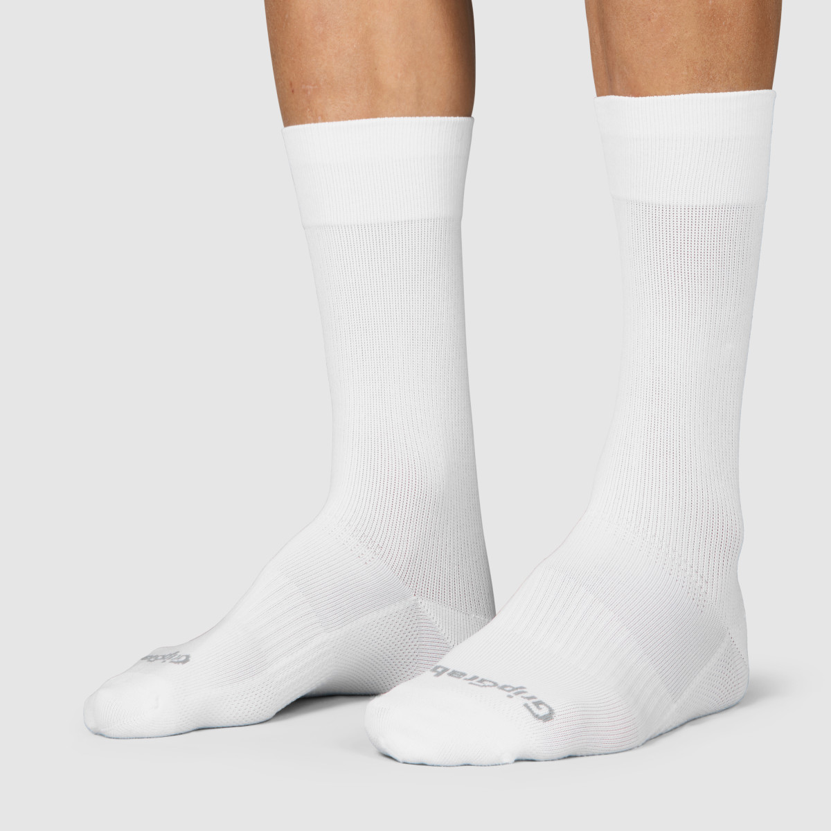 GripGrab EXPLR High Cut Socks | White