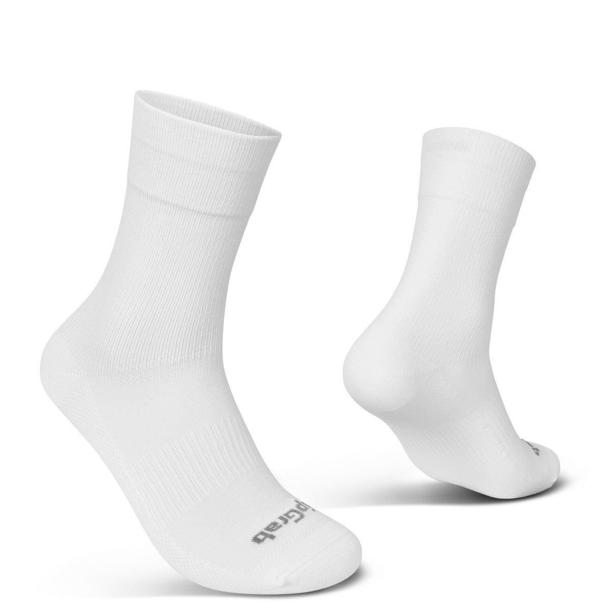GripGrab EXPLR Regular Cut Socks | White