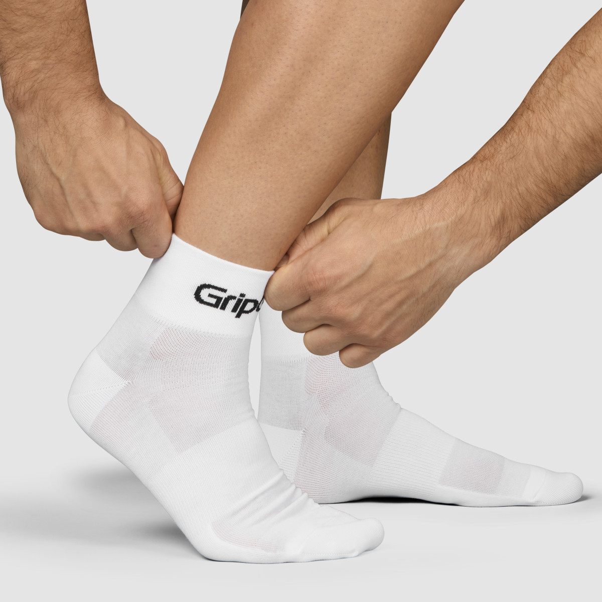 GripGrab RIDE Low Cut Socks | White