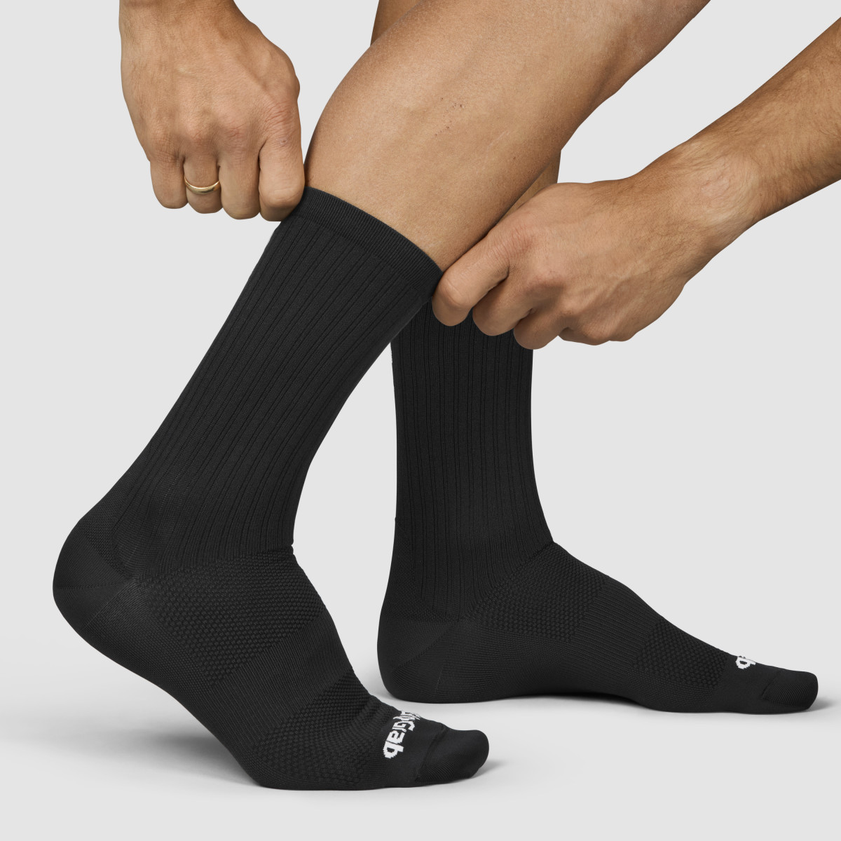 GripGrab PACR High Cut kojinės | Black