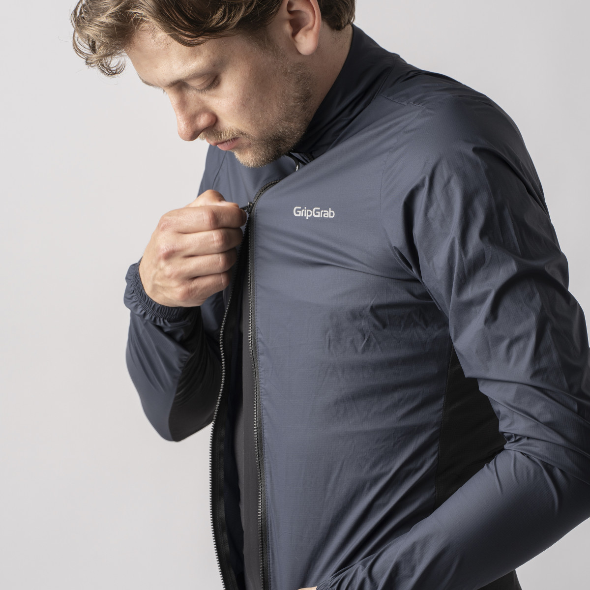 GripGrab PACR Windproof Lightweight vyriška striukė | Navy Blue