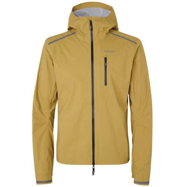 GripGrab EXPLR Waterproof Lightweight vyriška striukė | Mustard Yellow
