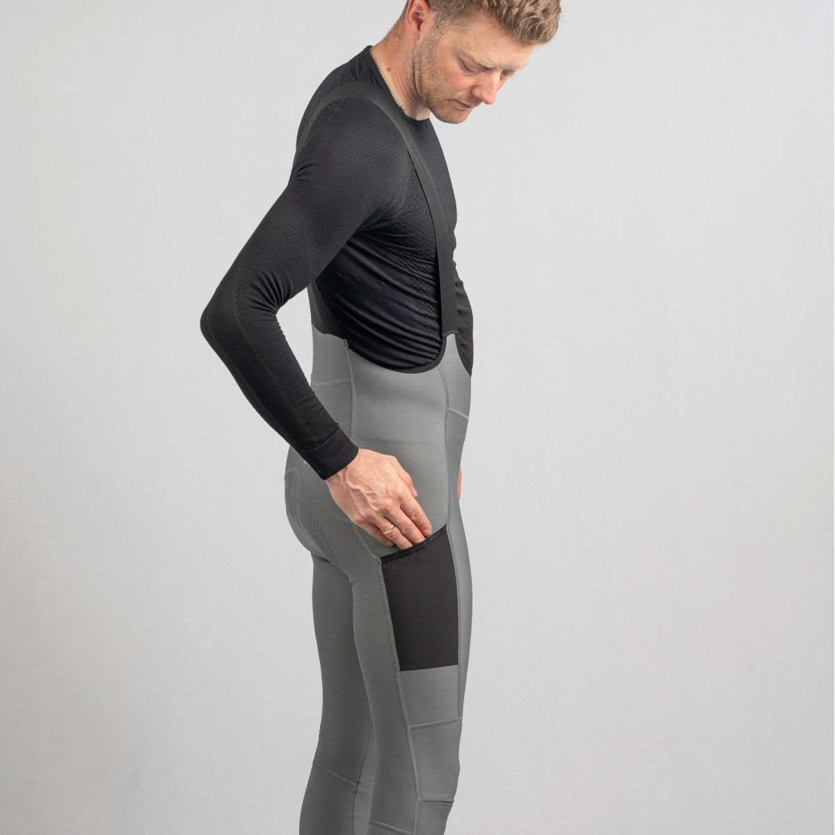 GripGrab PACR Thermal vyriškos kelnės | Grey