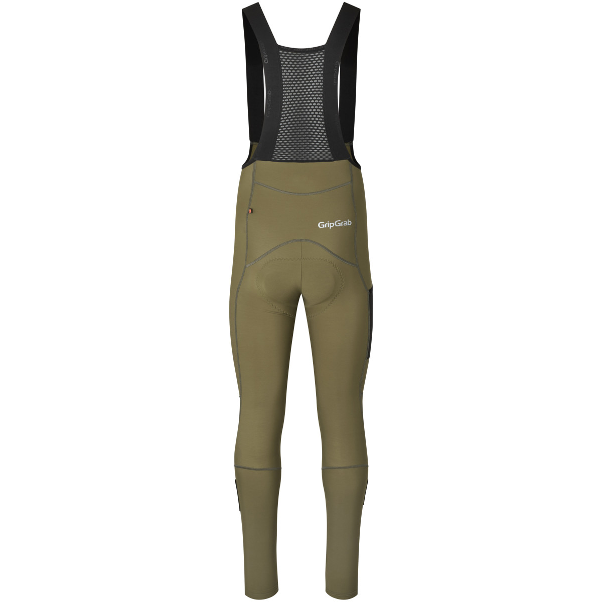 GripGrab PACR Thermal Men's Bib Tights | Olive Green