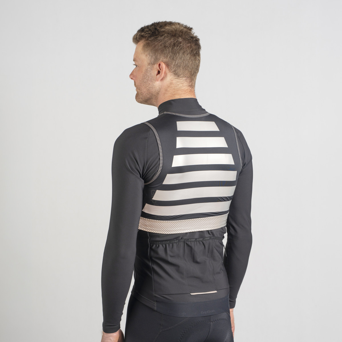 GripGrab PACR Visibility vyriška liemenė | Grey