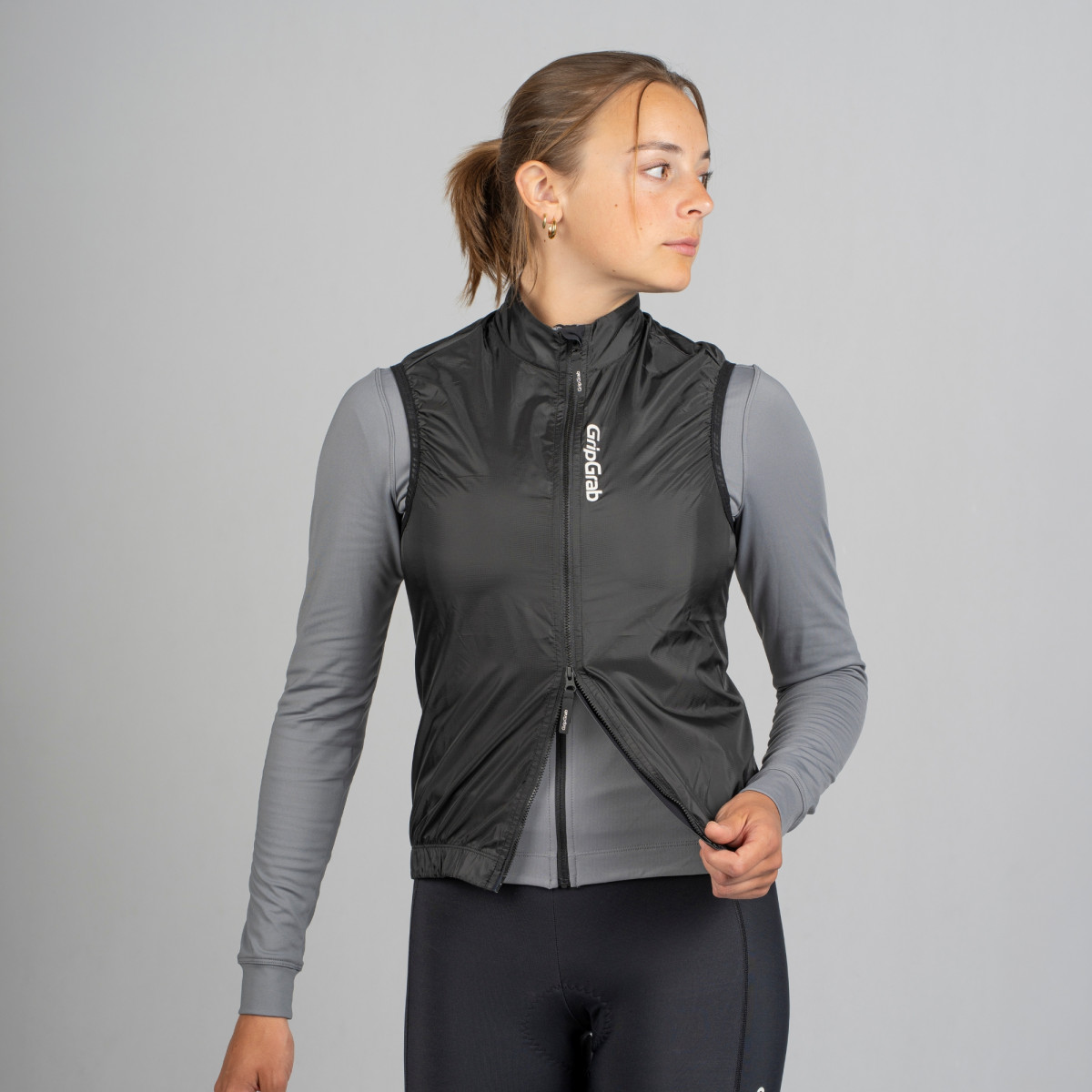 GripGrab RIDE Windproof moteriška liemenė | Black