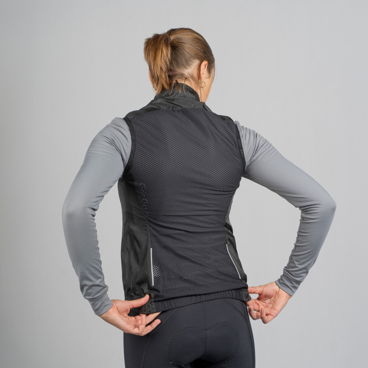 GripGrab RIDE Windproof moteriška liemenė | Black
