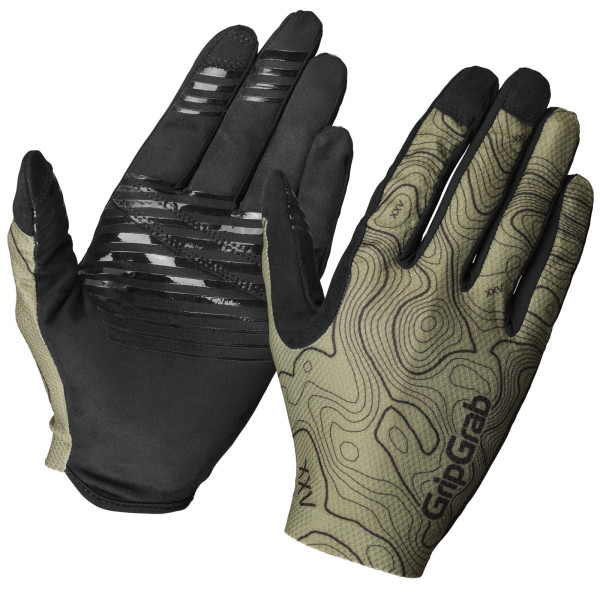 GripGrab Rebel Full Finger pirštinės | Olive Green
