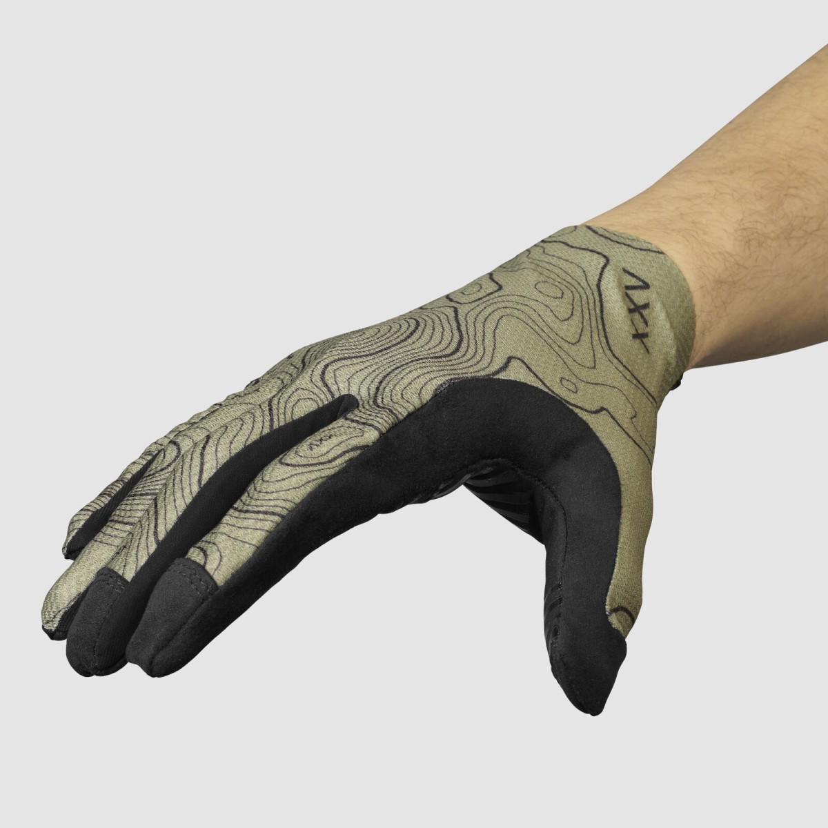 GripGrab Rebel Full Finger Gloves | Olive Green