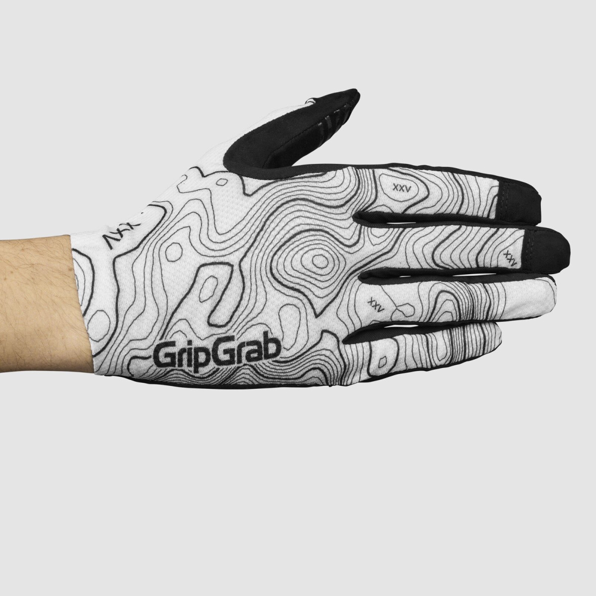 GripGrab Rebel Full Finger pirštinės | White