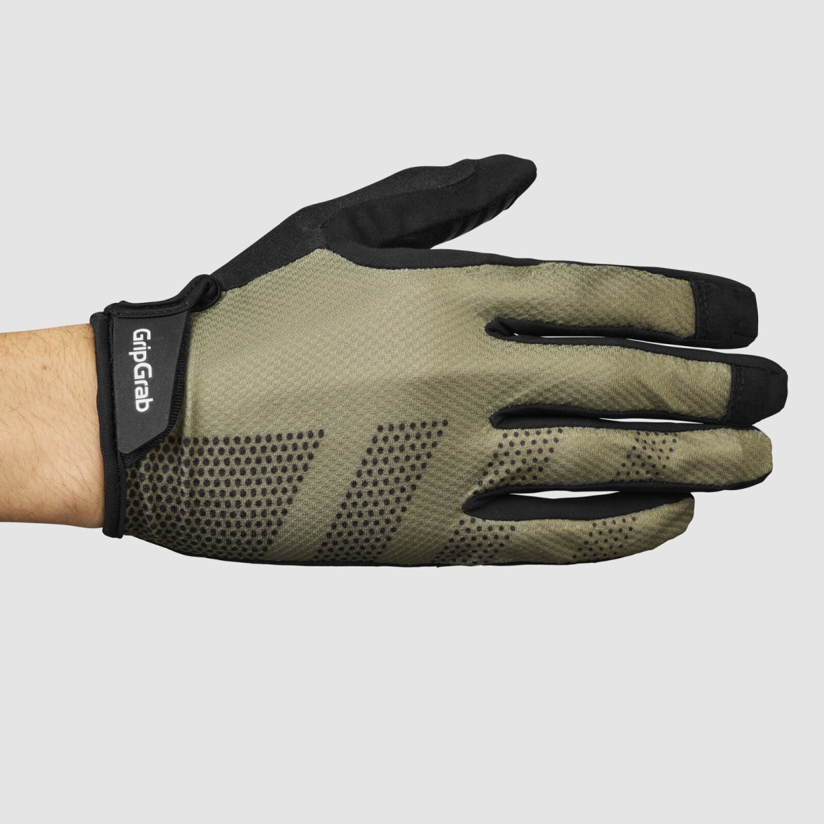 GripGrab Ride RC Lite Full Finger pirštinės | Olive Green