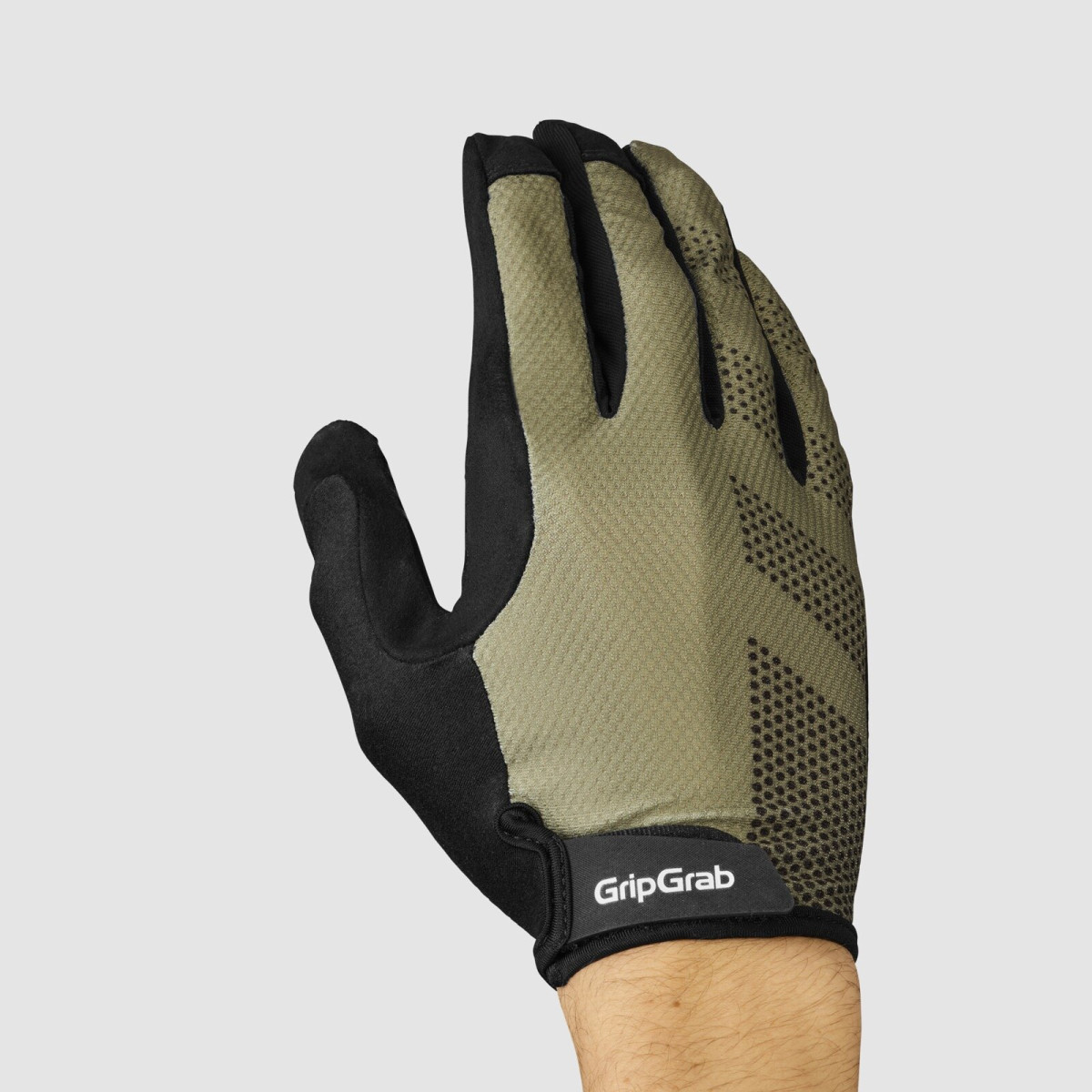 GripGrab Ride RC Lite Full Finger pirštinės | Olive Green