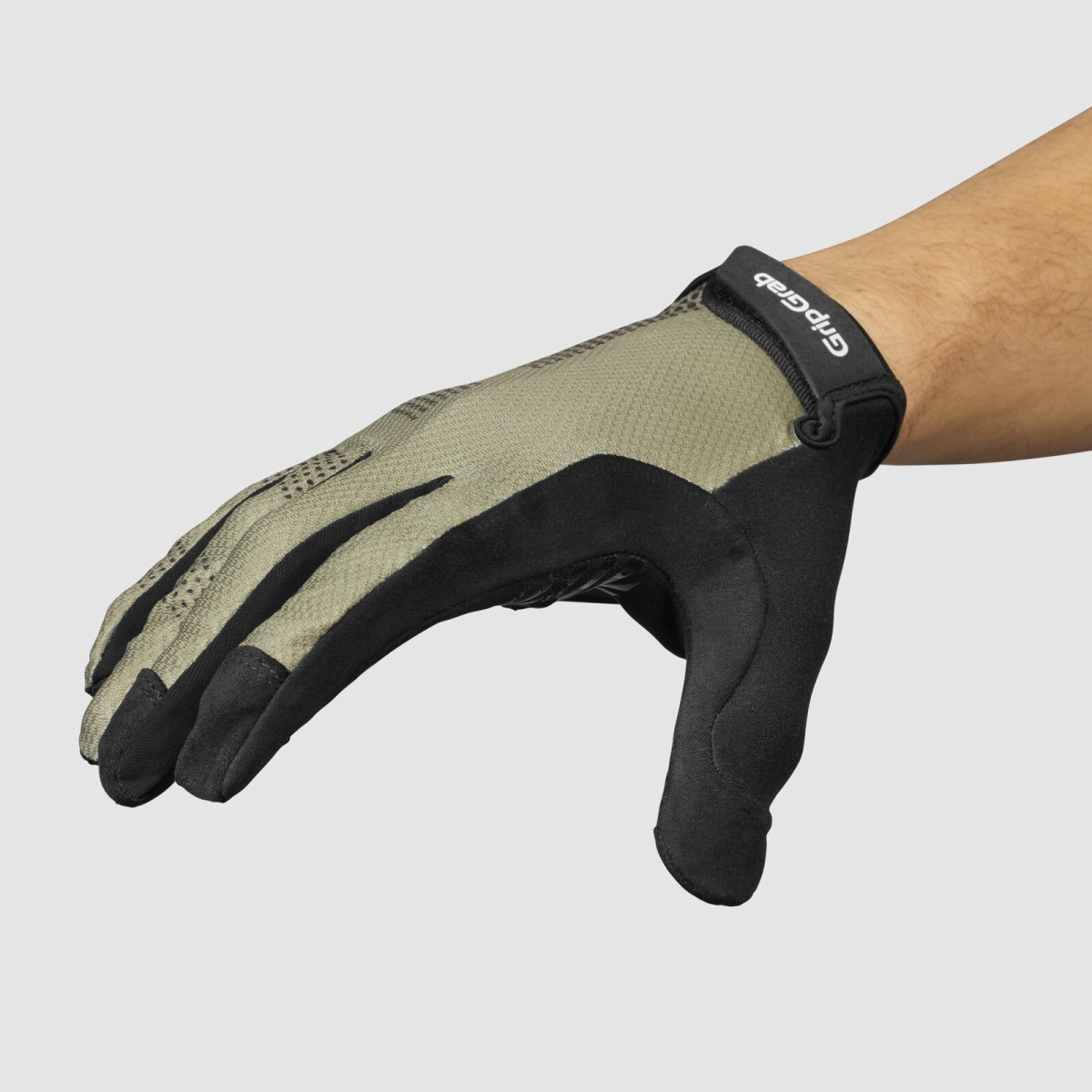 GripGrab Ride RC Lite Full Finger pirštinės | Olive Green