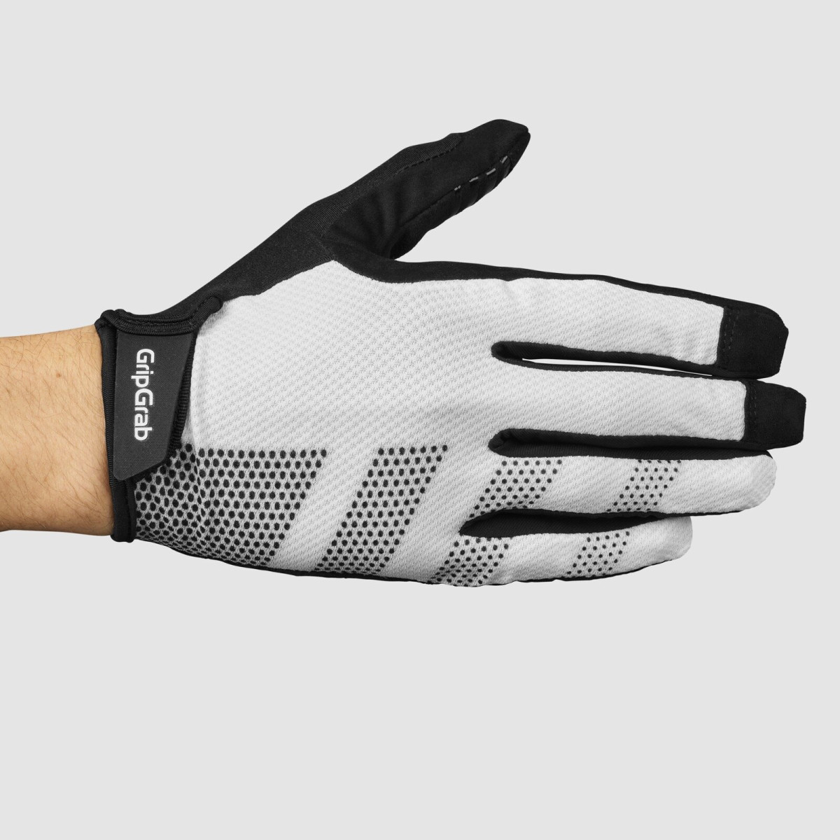 GripGrab Ride RC Lite Full Finger pirštinės | White