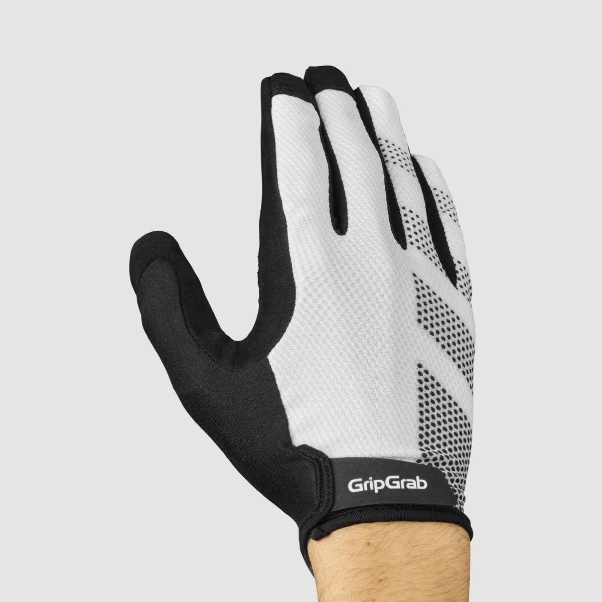 GripGrab Ride RC Lite Full Finger pirštinės | White