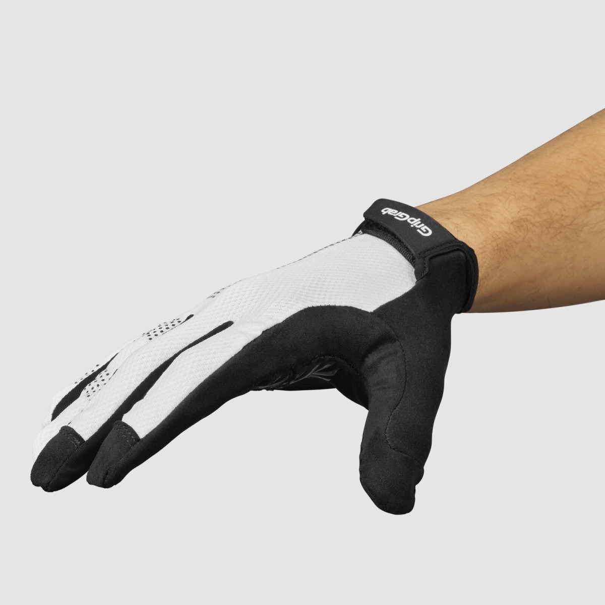 GripGrab Ride RC Lite Full Finger pirštinės | White
