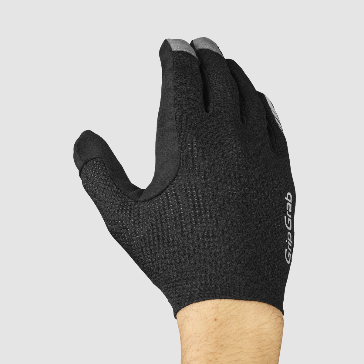 GripGrab PACR InsideGrip™ Full Finger pirštinės | Black