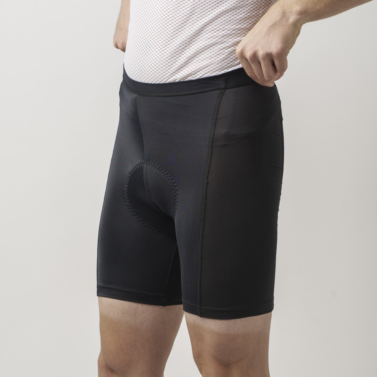GripGrab Ride Padded vyriški apatiniai šortai | Black