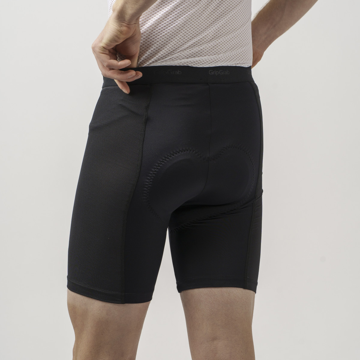 GripGrab Ride Padded vyriški apatiniai šortai | Black