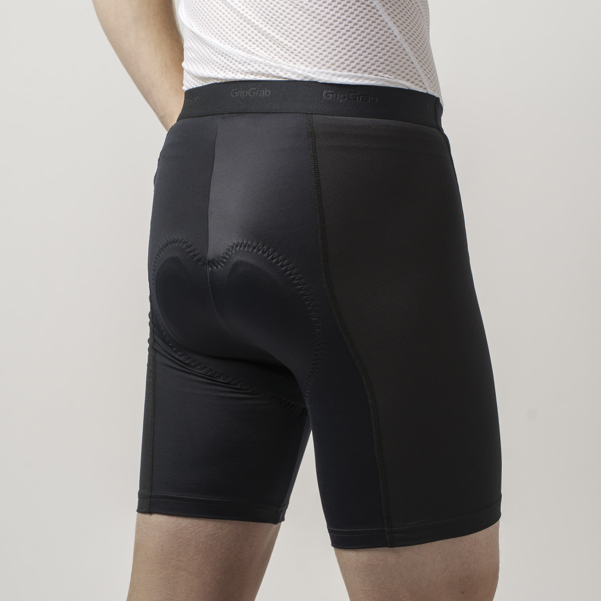 GripGrab Ride Padded vyriški apatiniai šortai | Black