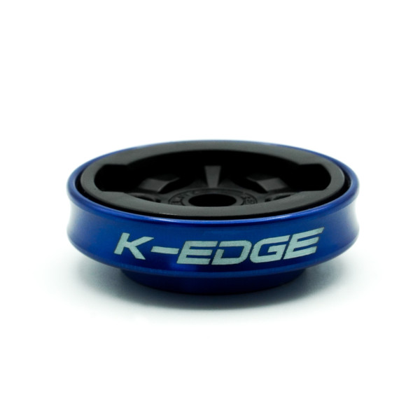 K-EDGE Garmin Gravity Cap Mount | Blue
