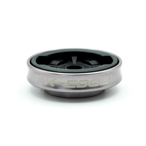 K-EDGE Garmin Gravity Cap Mount | Gun Metal