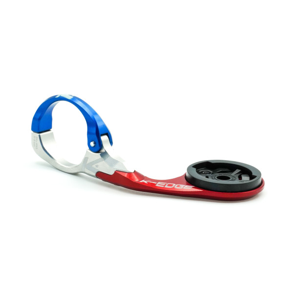K-EDGE Garmin Race Mount | 31.8 mm | Blue - Red