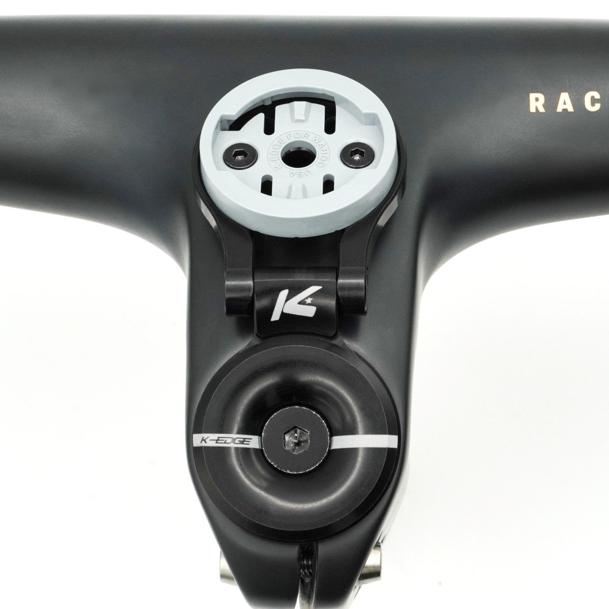 K-EDGE Race Ultralight Top Cap dangtelis | Black K-EDGE Race Ultralight Top Cap dangtelis | Black