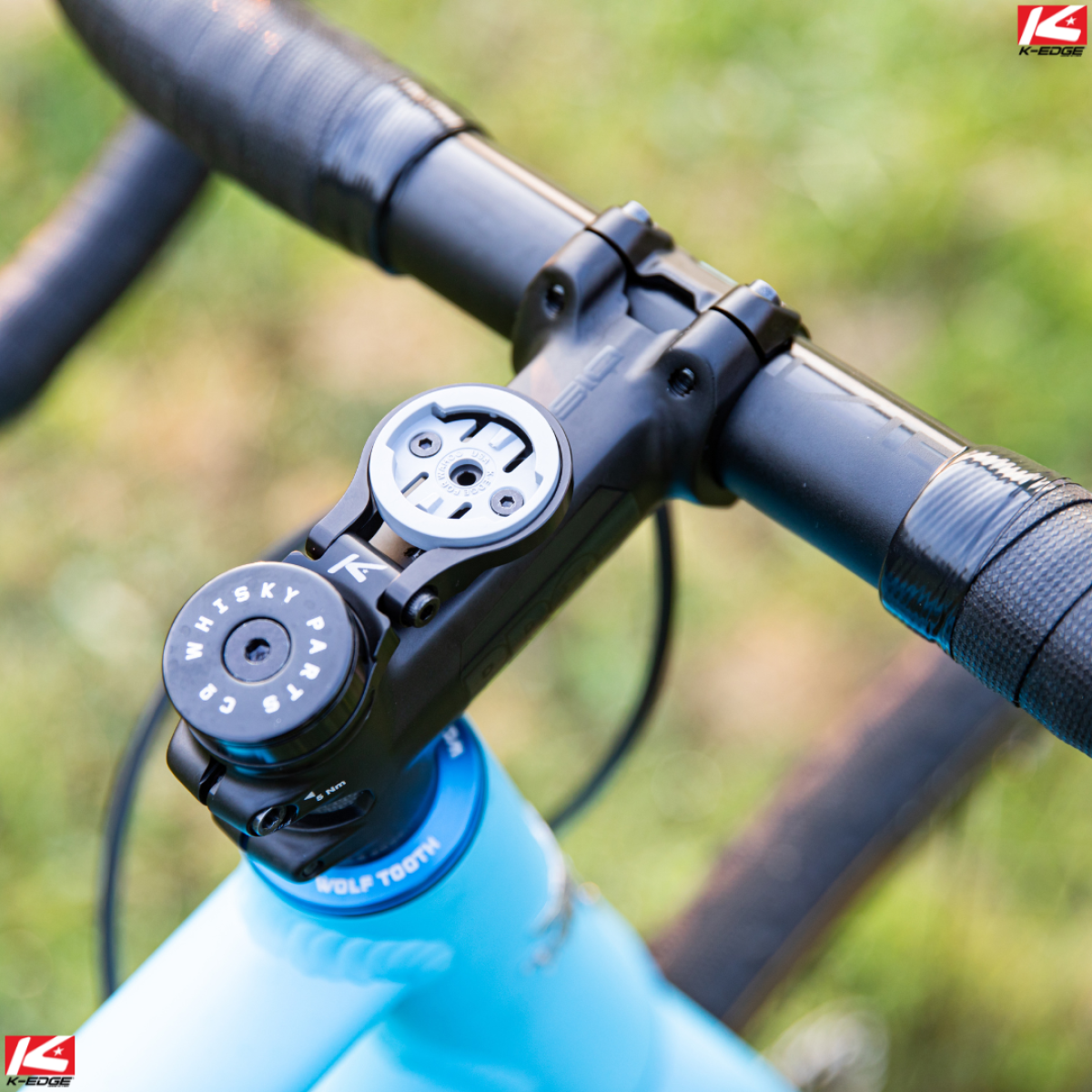 K-EDGE Wahoo Stem Adjustable Mount | Black K-EDGE Wahoo Stem Adjustable Mount | Black
