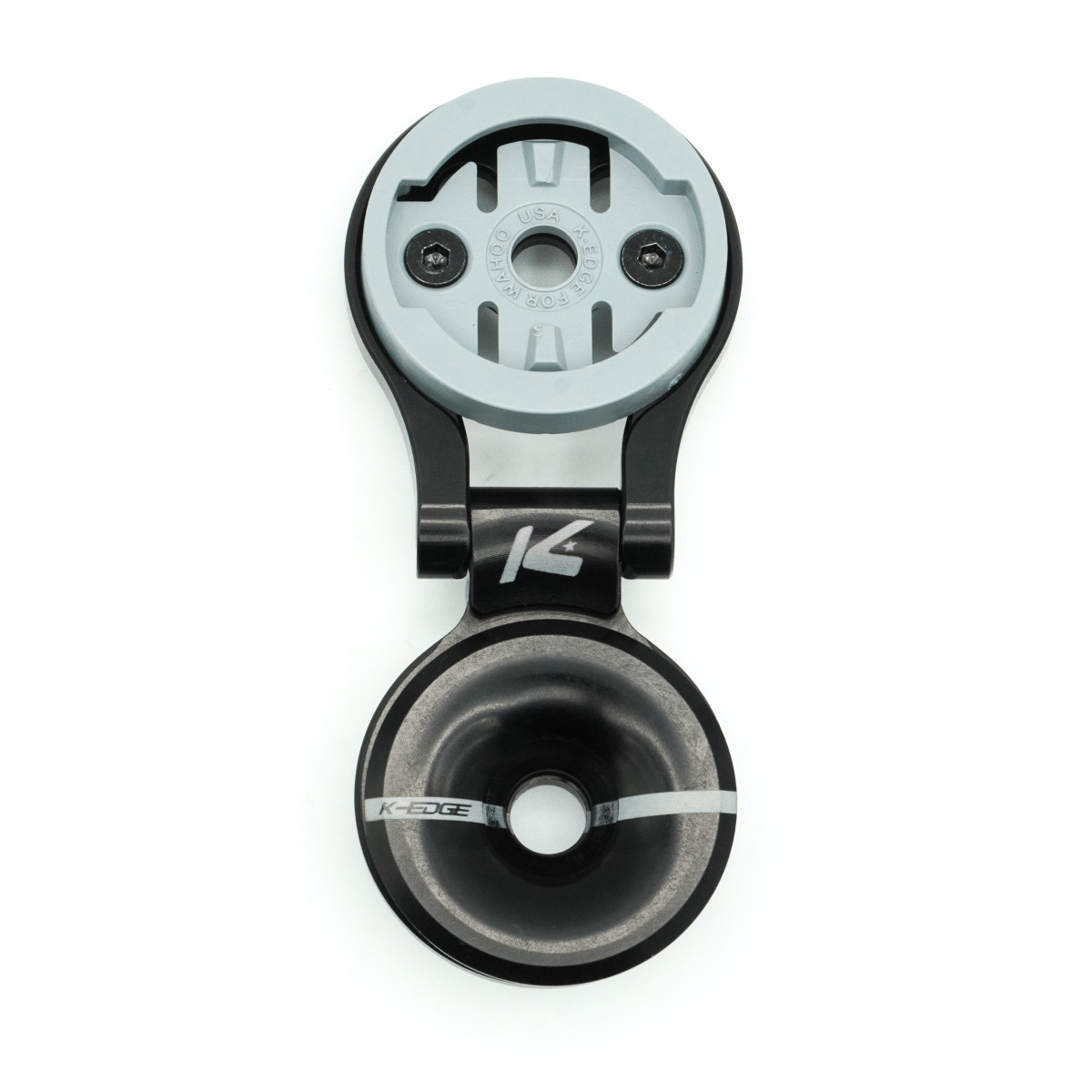 K-EDGE Wahoo Race Stem Adjustable Mount + Top Cap | Black K-EDGE Wahoo Race Stem Adjustable Mount + Top Cap | Black
