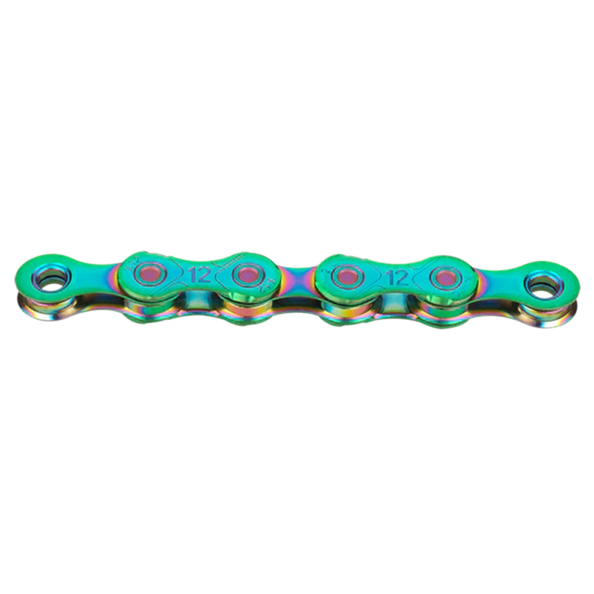 KMC X12 Waxed grandinė | 12 pavarų | Aurora Green