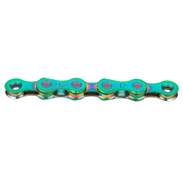 KMC X12 Waxed grandinė | 12 pavarų | Aurora Green