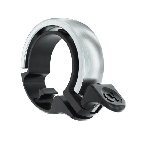 Knog Oi Classic Large skambutis | 23.8-31.8 mm | Silver