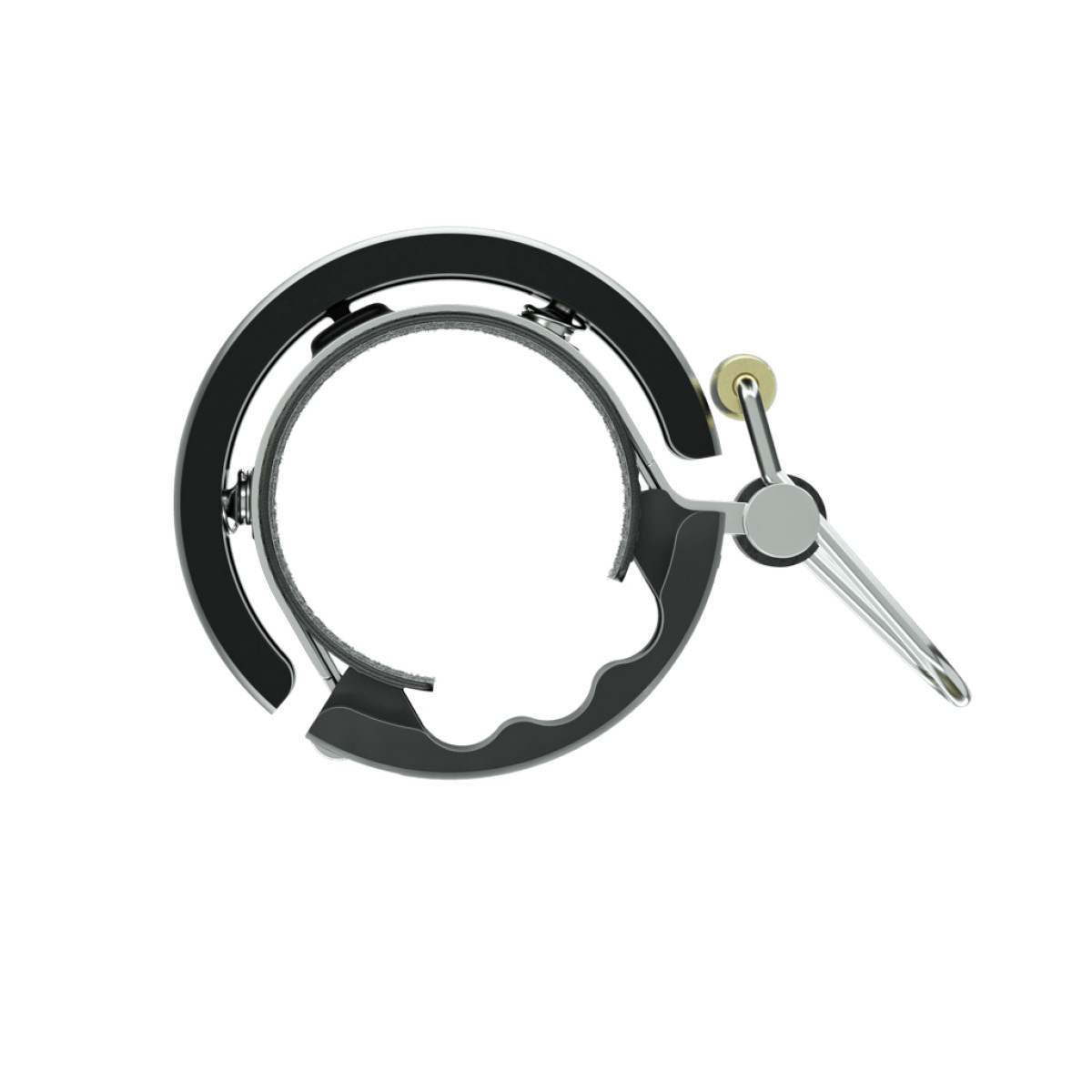 Knog Oi Luxe Large skambutis | 23.8-31.8 mm | Black Knog Oi Luxe Large skambutis | 23.8-31.8 mm | Black