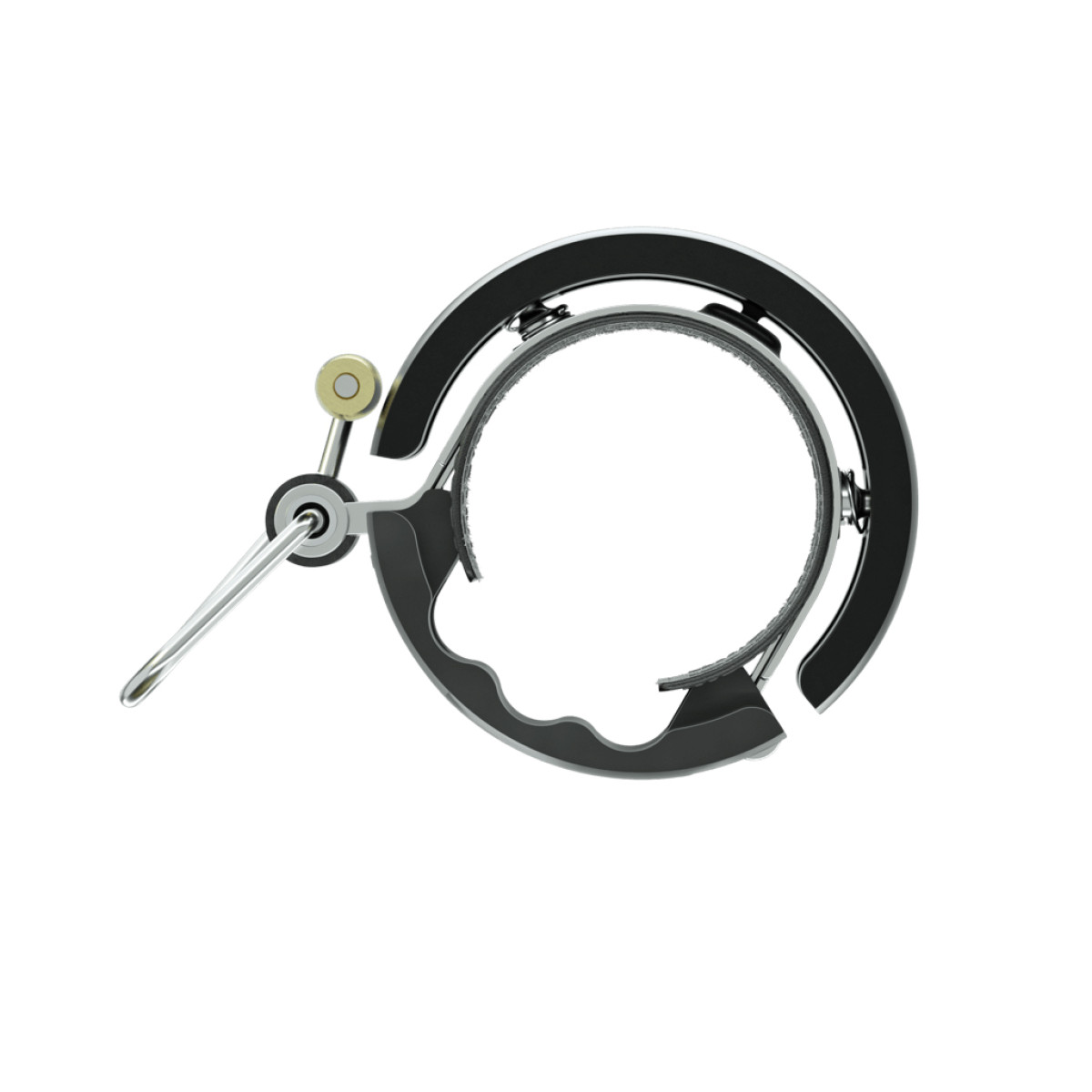 Knog Oi Luxe Large skambutis | 23.8-31.8 mm | Black Knog Oi Luxe Large skambutis | 23.8-31.8 mm | Black