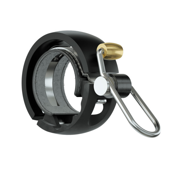 Knog Oi Luxe Small skambutis | 22.2 mm | Black