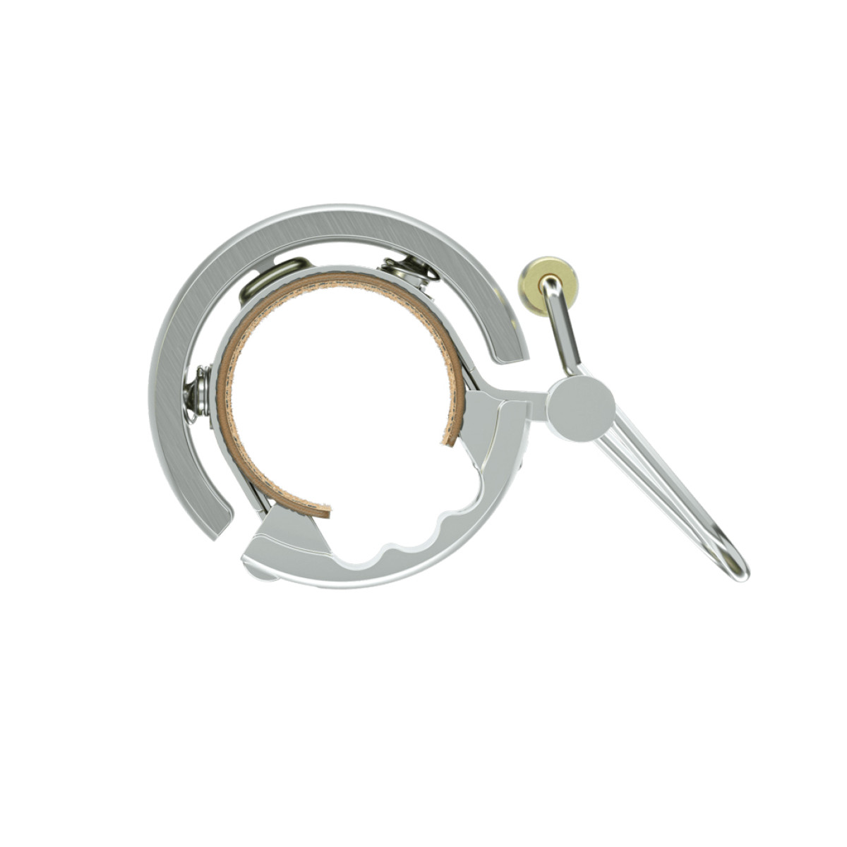 Knog Oi Luxe Small skambutis | 22.2 mm | Silver Knog Oi Luxe Small skambutis | 22.2 mm | Silver