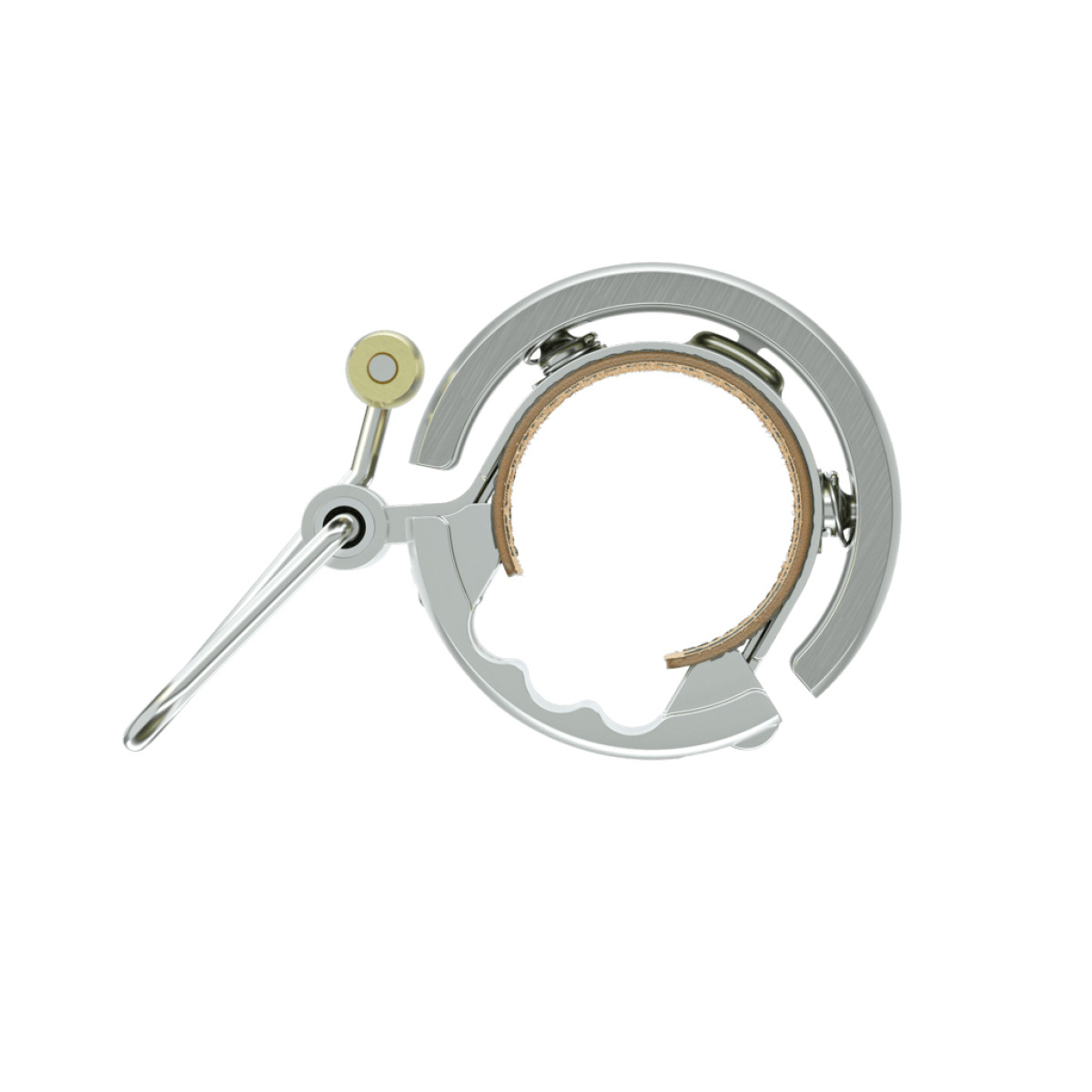 Knog Oi Luxe Small skambutis | 22.2 mm | Silver Knog Oi Luxe Small skambutis | 22.2 mm | Silver