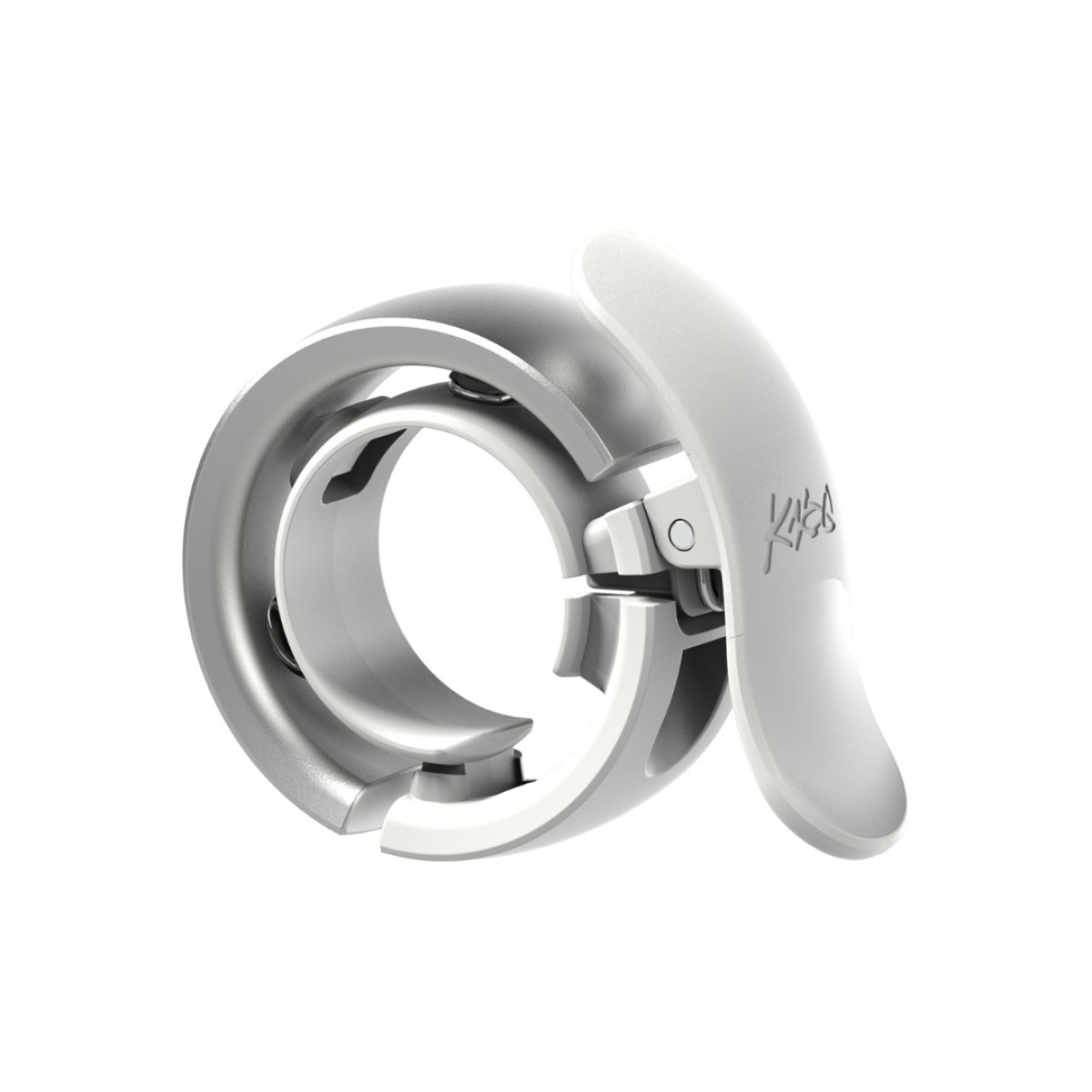 Knog Oi Prima Small skambutis | 22.2 mm | Silver Knog Oi Prima Small skambutis | 22.2 mm | Silver