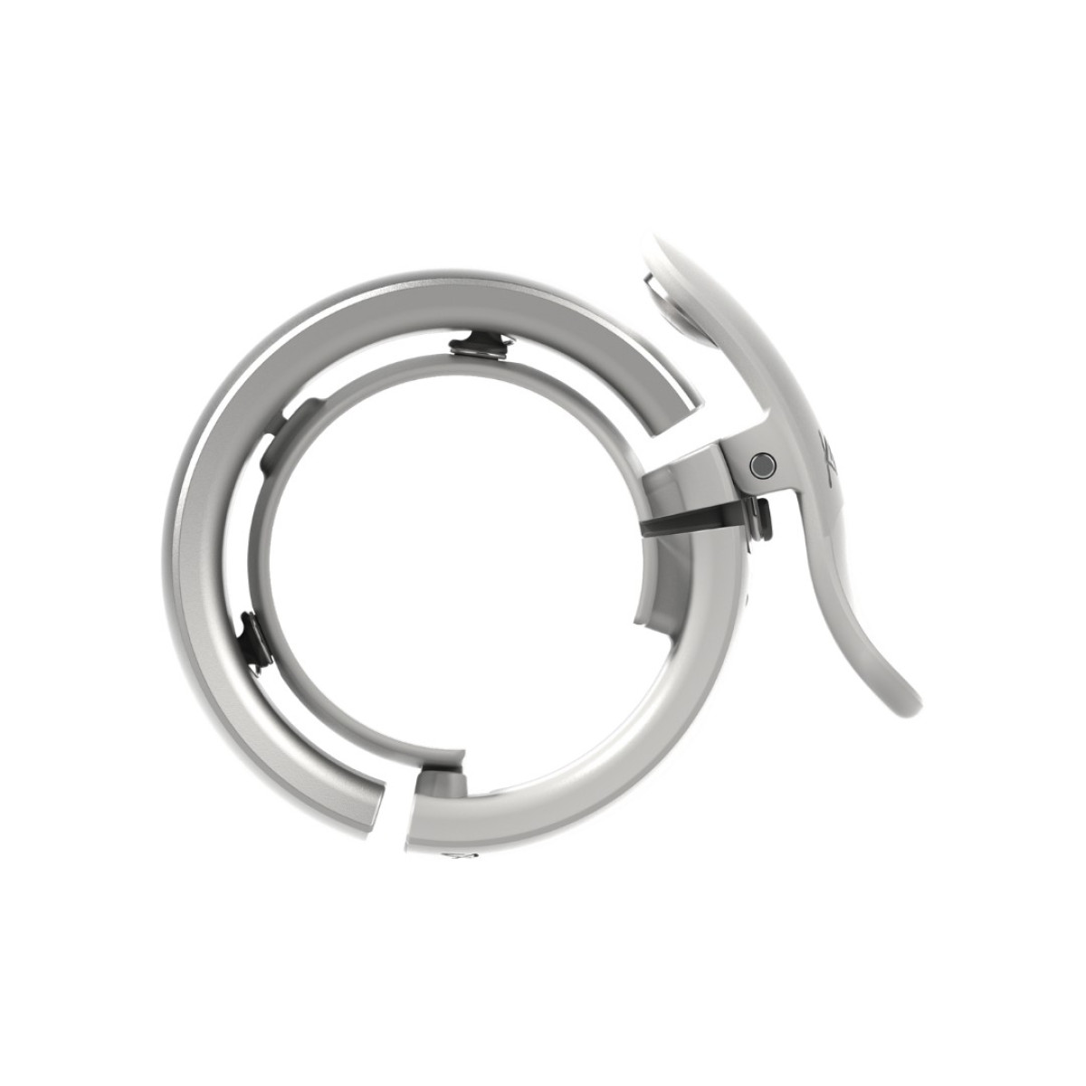 Knog Oi Prima Small skambutis | 23.8-31.8 mm | Silver Knog Oi Prima Small skambutis | 23.8-31.8 mm | Silver