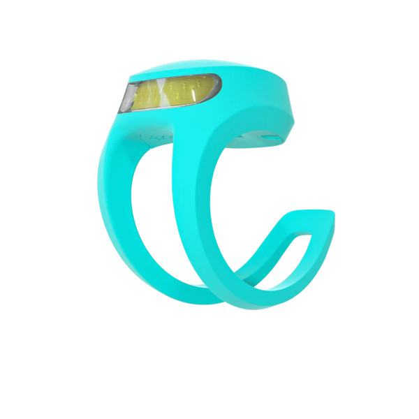 Knog Frog priekinis žibintas | Awesome Aquamarine