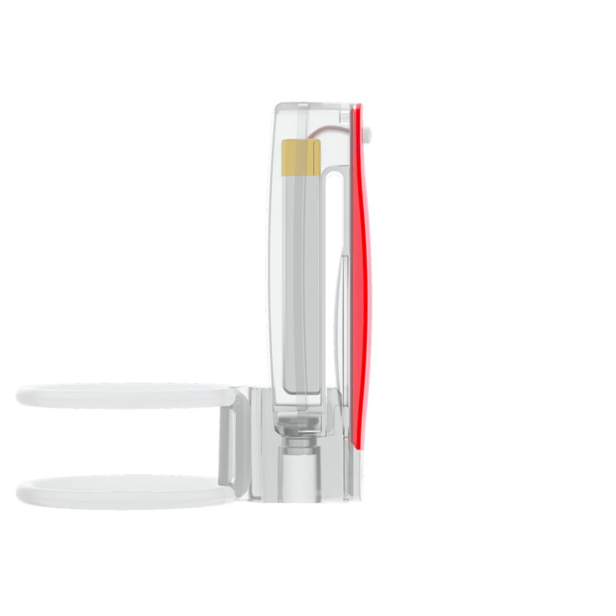 Knog Plus galinis žibintas | White Knog Plus galinis žibintas | White