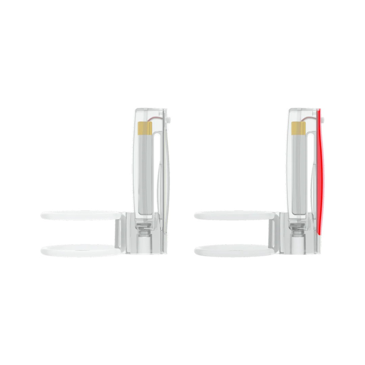 Knog Plus Twinpack žibintų komplektas | White Knog Plus Twinpack žibintų komplektas | White