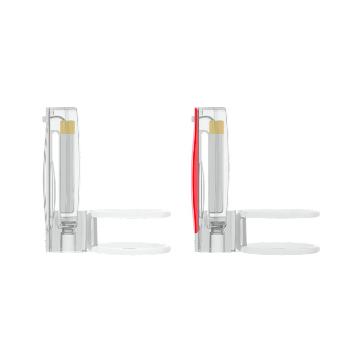 Knog Plus Twinpack žibintų komplektas | White Knog Plus Twinpack žibintų komplektas | White