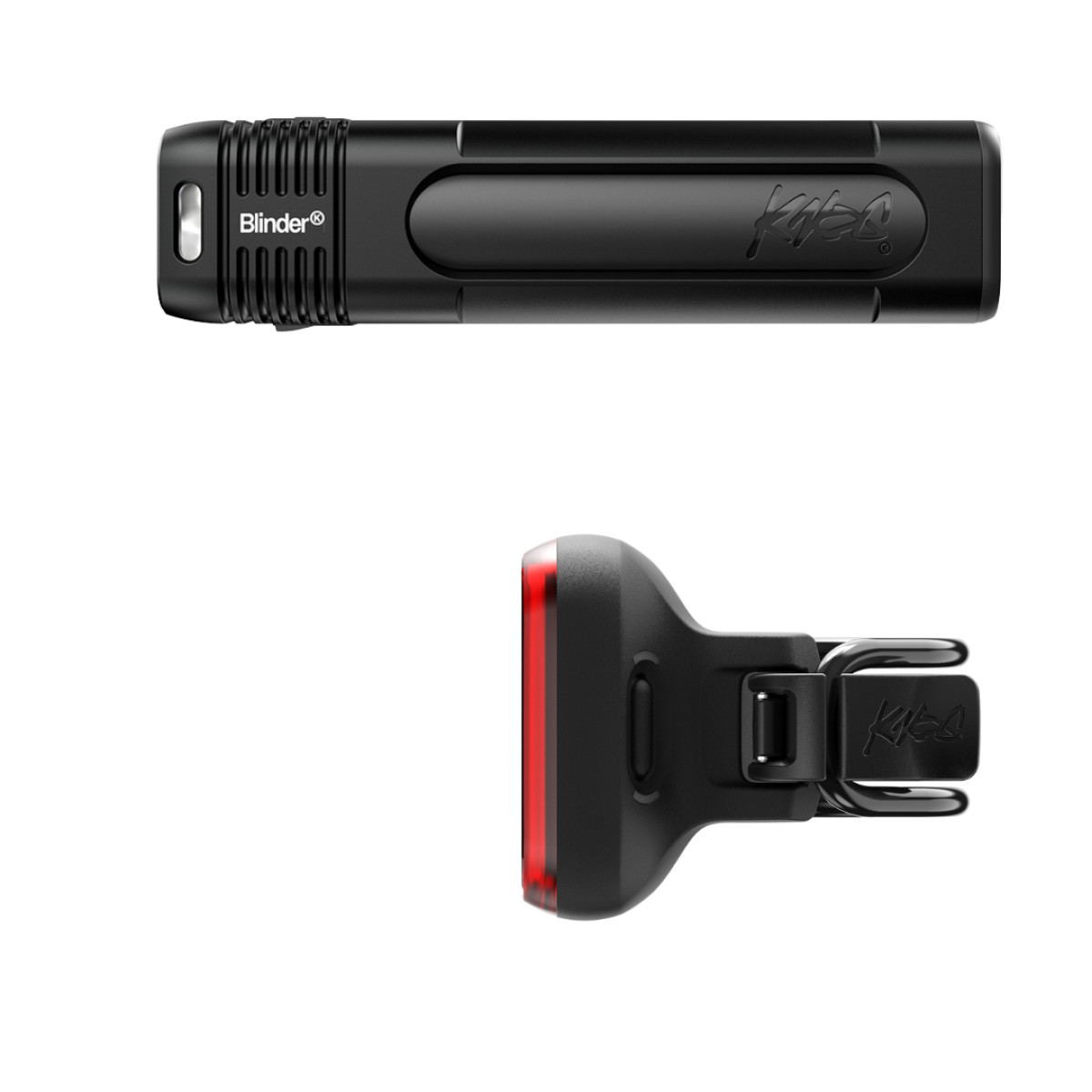 Knog Blinder 1000 + Blinder Square žibintų komplektas