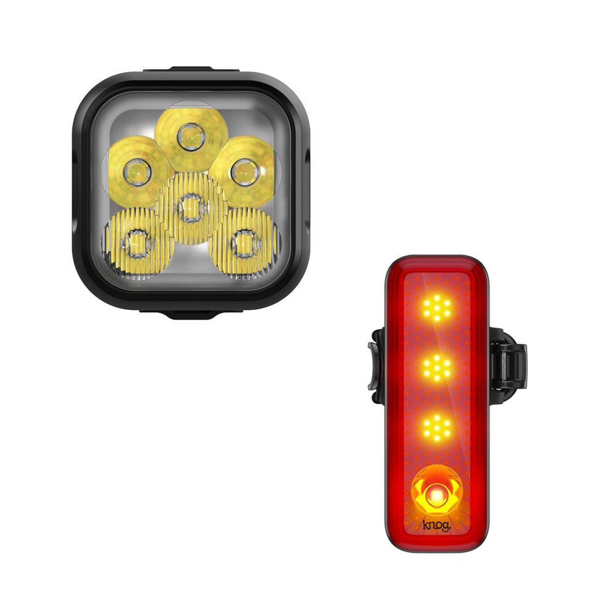 Knog Blinder 1300 + Knog Blinder R-150 žibintų komplektas Knog Blinder 1300 + Knog Blinder R-150 žibintų komplektas