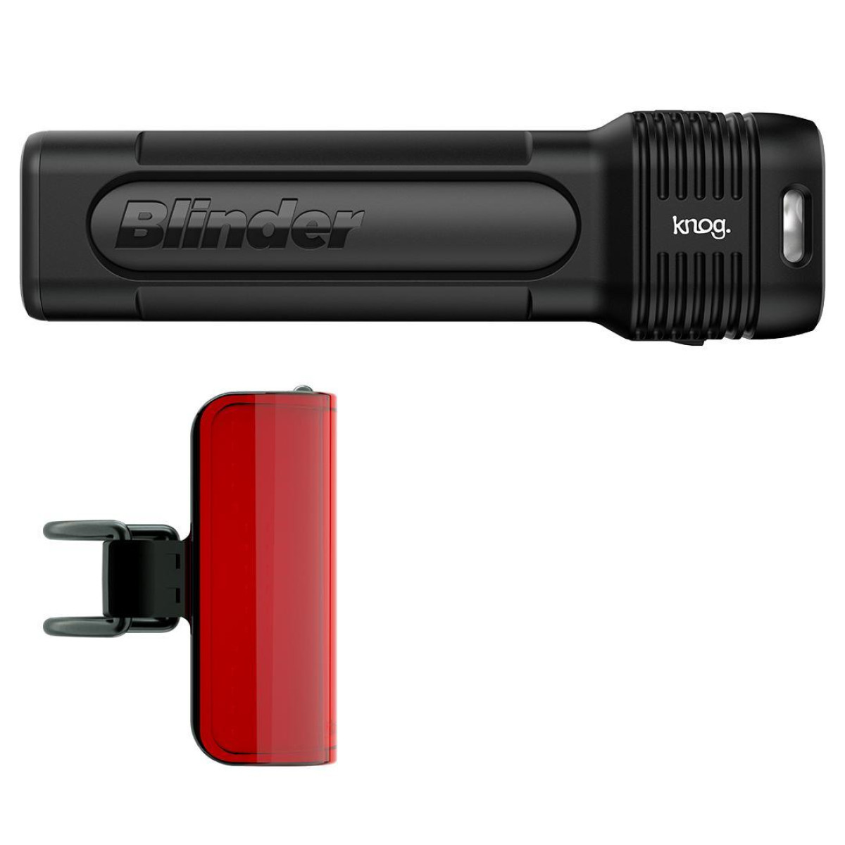Knog Blinder 1300 + Knog Mid Cobber žibintų komplektas Knog Blinder 1300 + Knog Mid Cobber žibintų komplektas